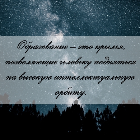 цитата об образовании и контрольной
